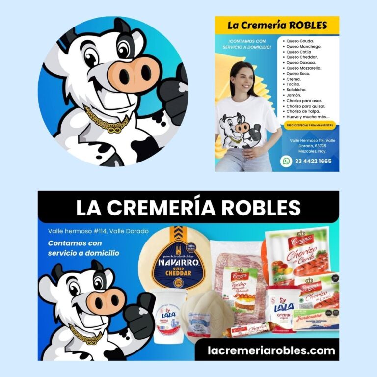 Administración de Redes Sociales La Cremería ROBLES